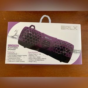New!!! RLX floating Bluetooth speaker waterproof - dark purple